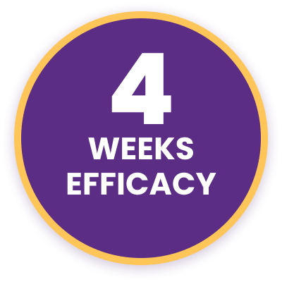 4 week efficacy